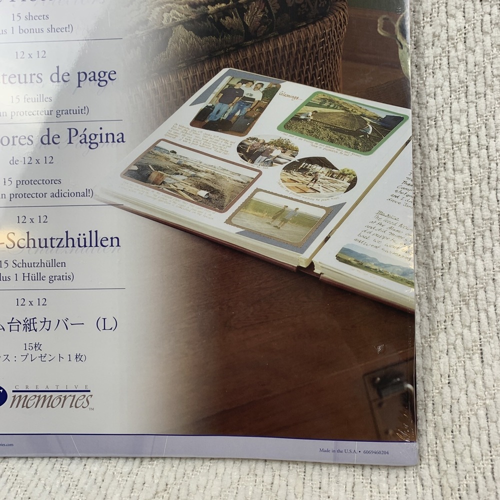 The Creative Memories Collection 12 x 12 Page Protectors 15 Sheets Plus 1 Bonus - Picture 4 of 7